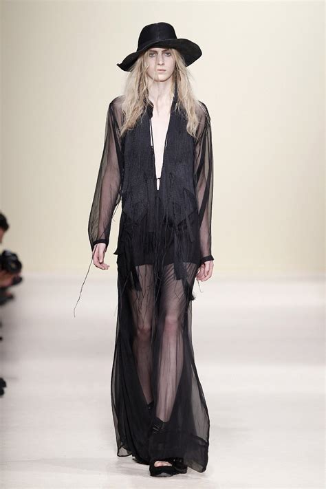 Ann Demeulemeester Ready To Wear Fashion Show Collection Spring Summer