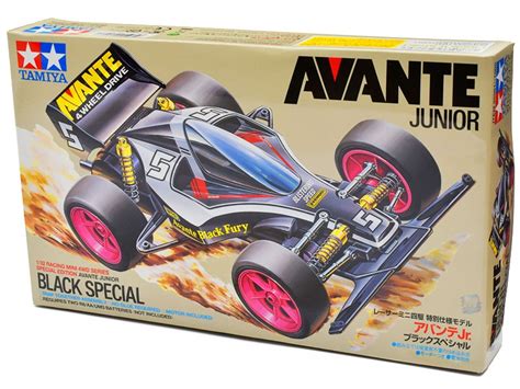 Tamiya Mini Wd Type Chassis Avante Junior Black Special Edition