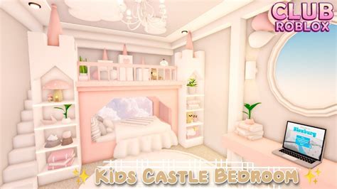 Kids Castle Bedroom 🏰 || Speed Build || Club Roblox | Club bedroom ...