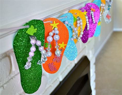 Flip Flop Summer Crafts For Kids