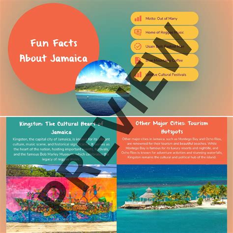 Discover Jamaica: Island of Music and Sunshine - Educational Slides