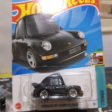 Jual Hot Wheels Porsche 911 Turbo 3 6 964 Tooned Shopee Indonesia