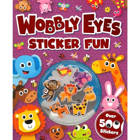 Bbw Wobbly Eyes Sticker Fun Isbn Shopee Malaysia