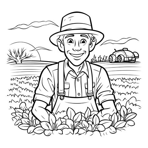 Agricultura Desenho Para Colorir - 7