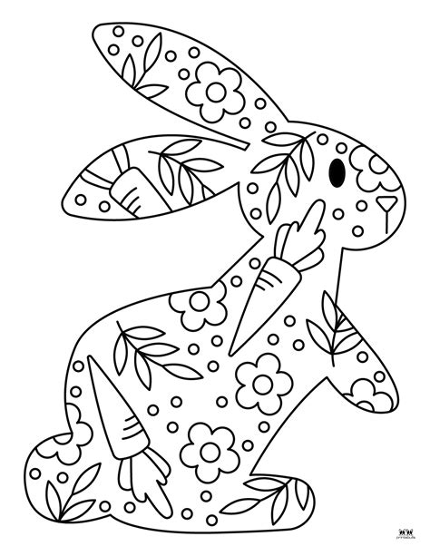 printable easter bunnies 4