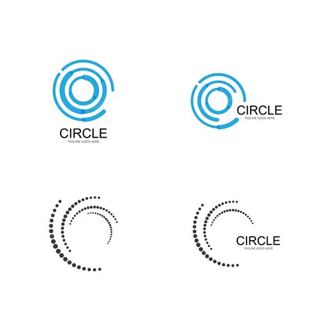 premium vector circle logo template vector design