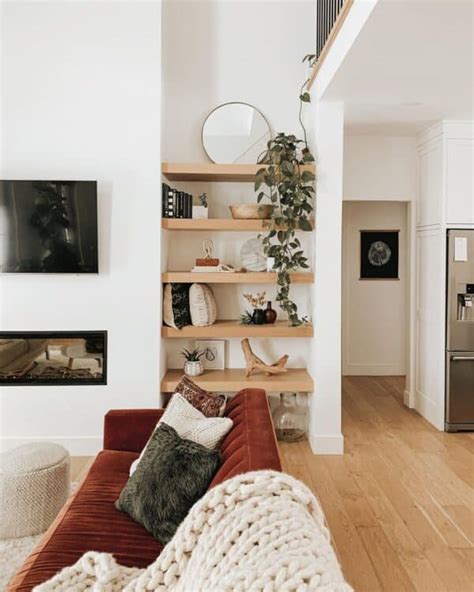 32 Shelf Décor Ideas to Accentuate Your Living Room