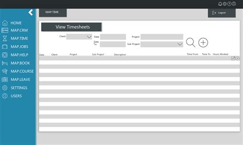 design  maptime view timesheets map