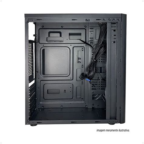 Gabinete Atx Brazilpc Gamer Bpc C Black Gpj