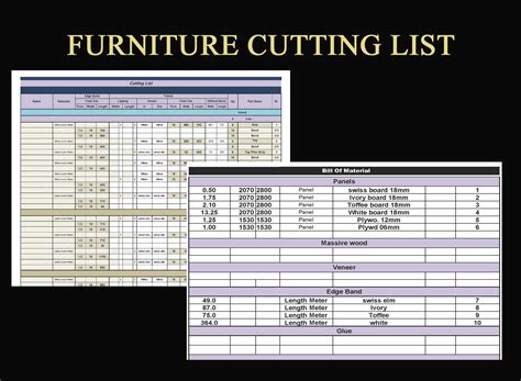 cabinet cutting list calculator infoupdateorg