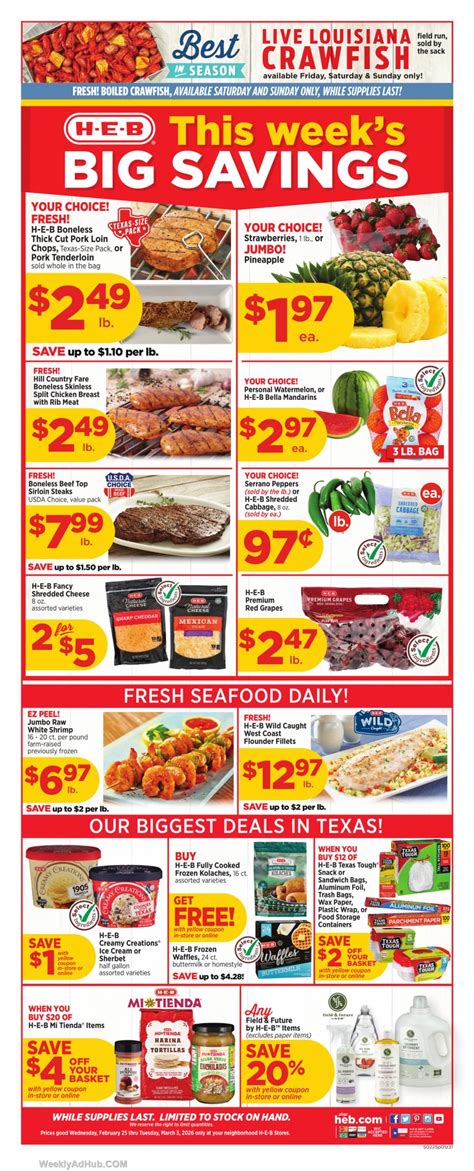 View the Current HEB Weekly Ad for Mont Belvieu, Texas 12