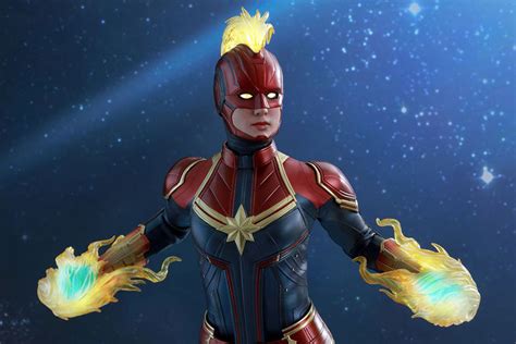 Hot Toys Reveals Captain Marvel Th Scale Collectible Figure Ahead Of The Movies Release In