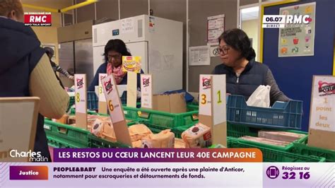 les restos du coeur lancent leur eme campagne