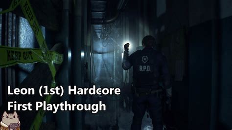 Resident Evil Leon St Hardcore First Playthrough YouTube