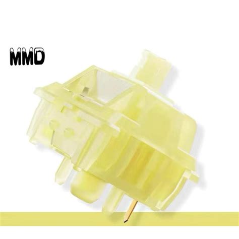 Mmd Chromatic Linear And Tatile Ink Pin Switch With Light Guide Column Factory Prelubed Hot
