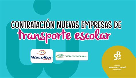 Comunicado Contratación Nuevas Empresas De Transporte Escolar Colegio