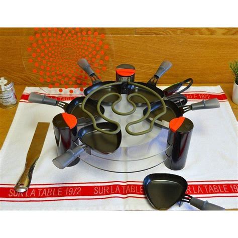 ラクレットグリル 6人用 ガラスグリルトップ オーブン フランス Raclette Grill Vitro for 6 with glass