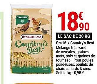 Promo Gra Mix Country S Best Chez Gamm Vert ICatalogue Fr