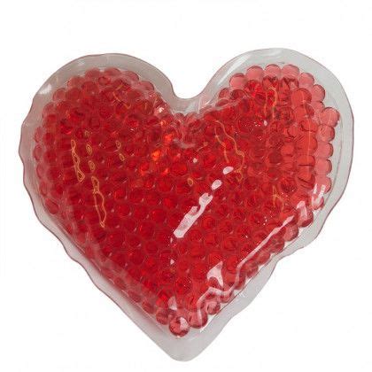 Custom Heart Shape Gel Hot Cold Pack Custom Wellness Giveaways