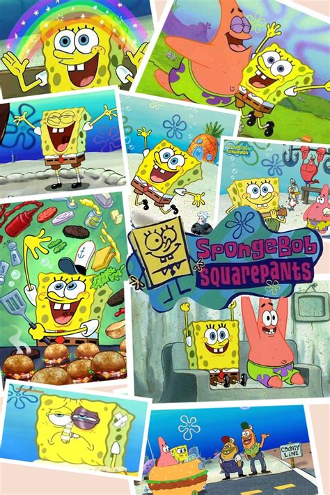 My Spongebob Collage Spongebob Spongebob Squarepants Cartoon