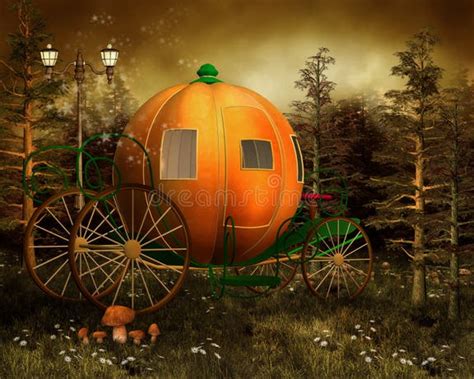 Pumpkin Carriage Stock Illustrations 811 Pumpkin Carriage Stock