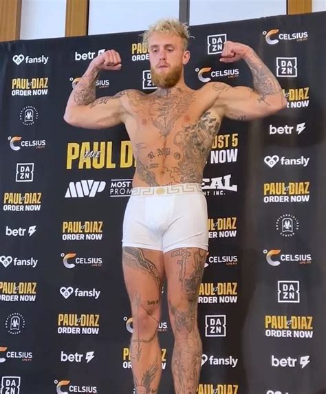 Jake Paul Forced To Strip Naked In Order To Make Weight For Blockbuster Nate Diaz Fight Daily Star