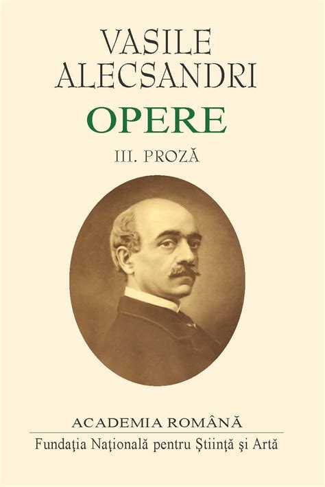 Iii Proza Colectia Opere Fundamentale Fundatia Nationala Pentru