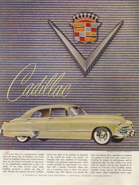 A Representative Model Of The Finest Line Of Cadillac Cars Ever Built