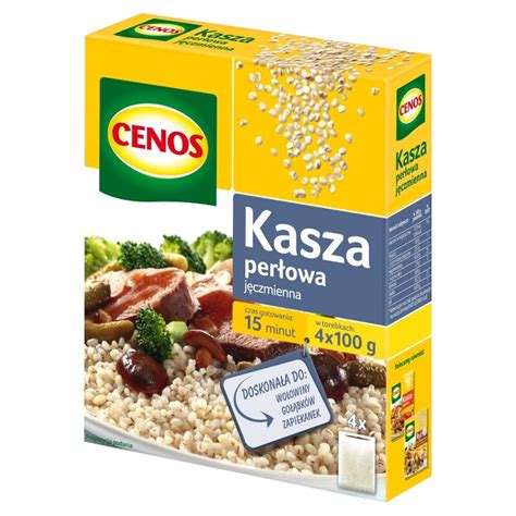 Polski Supermarket Cenos Kasza Jeczmienna Perlowa G Torebki