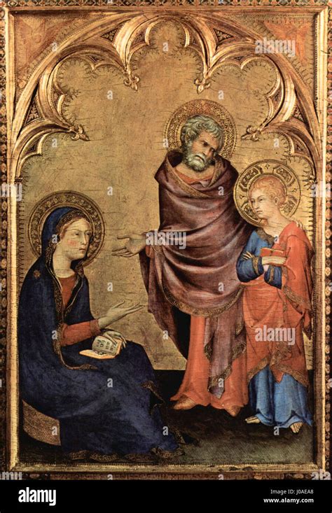 Simone Martini Ritorno di Gesù dal Tempio Stock Photo Alamy