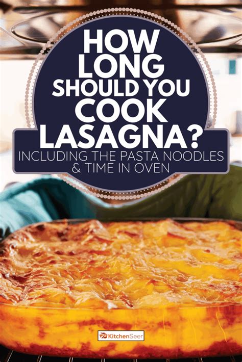 how long to cook lasagna