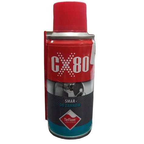 CX80 SMAR DO ZAMKÓW DO CZYSZCZENIA TEFLON 150ml 48347 za 12 zł z