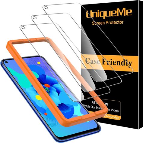 3 PACK UniqueMe Screen Protector For Huawei Nova 5T Bubble Free 9H