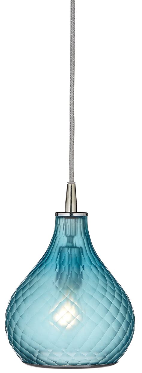 2025 Popular Aqua Glass Pendant Lights