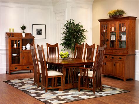 New Classic Mission Dining Room - Amish Furniture Designed