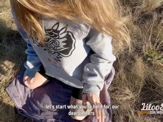 Dangerous Public Sex On The Edge Of A Abyss Let S Show My Ass To The World Xxx Mobile Porno