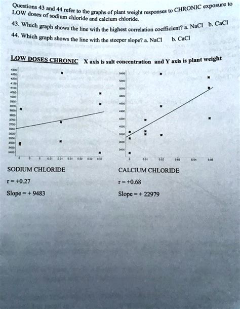 SOLVED Questions 43 And 44 CHRONIC Exposure LOW Doses Refer To The