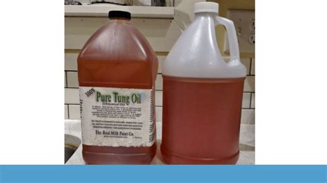 Is tung oil food safe? - 2023