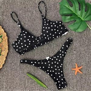 Swim Last Thea Polka Dot Print Bikini Bottom Poshmark
