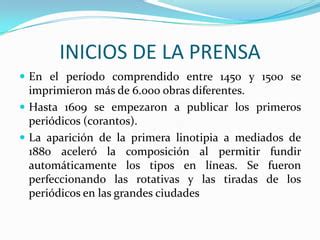 Introducci N A Los Medios Impresos Ppt