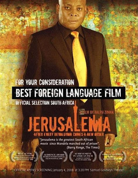 Sección visual de Jerusalema - FilmAffinity