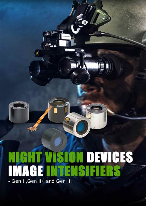 Goggles Night Vision Image Intensifiers Gen 3 2 Image Intensifier Tube