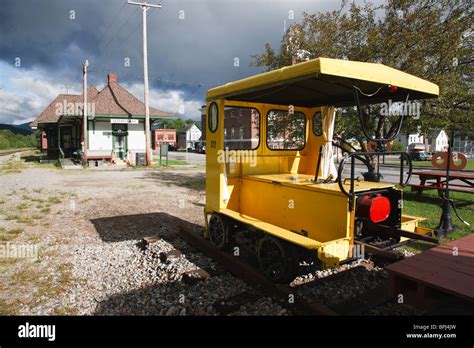 Grand Trunk Railroad Museum in Gorham, New Hampshire USA Stock Photo ...