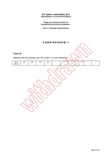 Iec Amd Cor Corrigendum Amendment