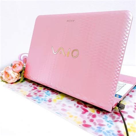 でコンパク Sony By Saras Pcshop｜ソニーならラクマ かわいい♪人気のsonyvaioのダイヤ柄ピンクノートパソコンの