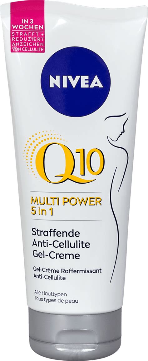 NIVEA Straffende Anti Cellulite Gel Creme Q10 Multi Power 5 In 1 200