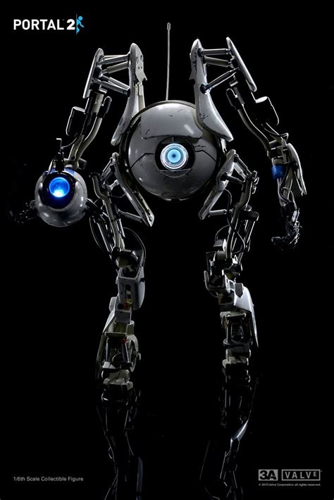 Portal 2 Atlas Figure Fully Articulated And Detailed