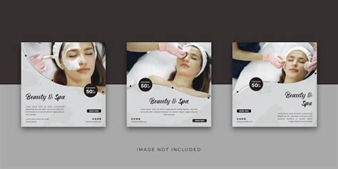 Premium Vector Beauty And Spa Social Media Instagram Post Template