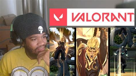 VALORANT GREATNESS Valiant Hero Skin Reveal Trailer Reaction YouTube