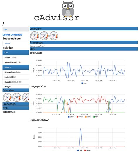 Monitoring Containers With CAdvisor